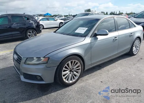 2010 Audi A4 2.0T Premium from USA, damaged, VIN WAUAFAFL3AN058955